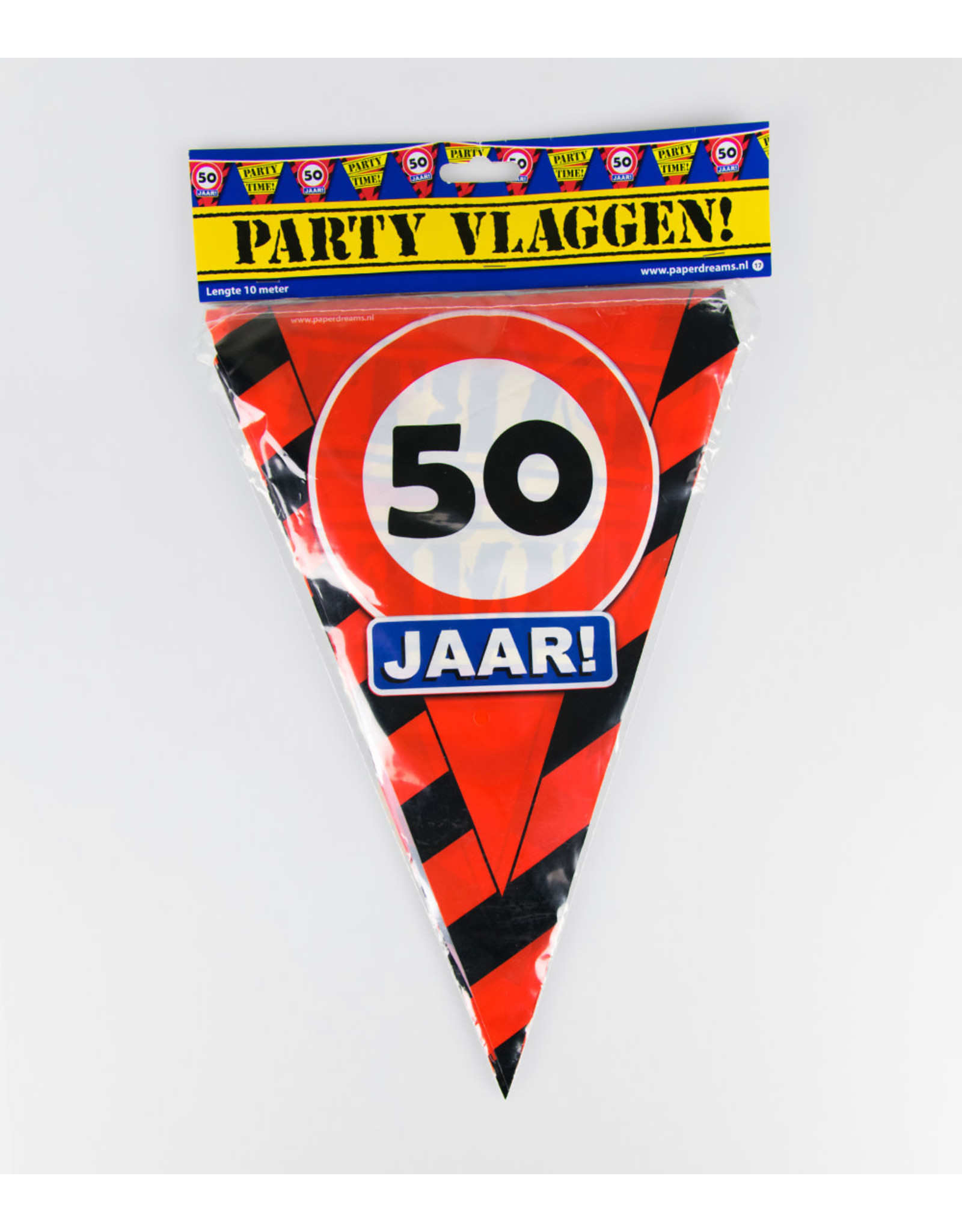 pd party Party Vlaglijn Verkeersbord met Leeftijd
