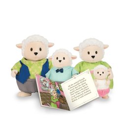 Li'l Woodzeez Schapen Familie Snipadoodles