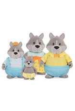 Li'l Woodzeez Wolven Familie Graypaws