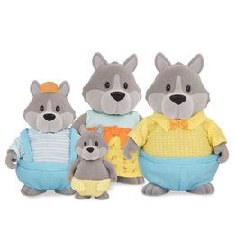 Li'l Woodzeez Wolven Familie Graypaws