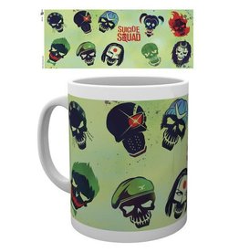 DC Comics Mug - Suicide Squad Skulls Green