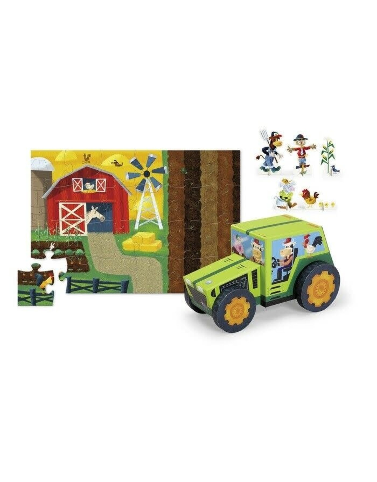 Crocodile Creek Puzzle & Play "Tractor"