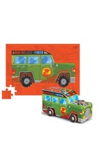 Crocodile Creek Puzzle & Play "Safari Jeep"