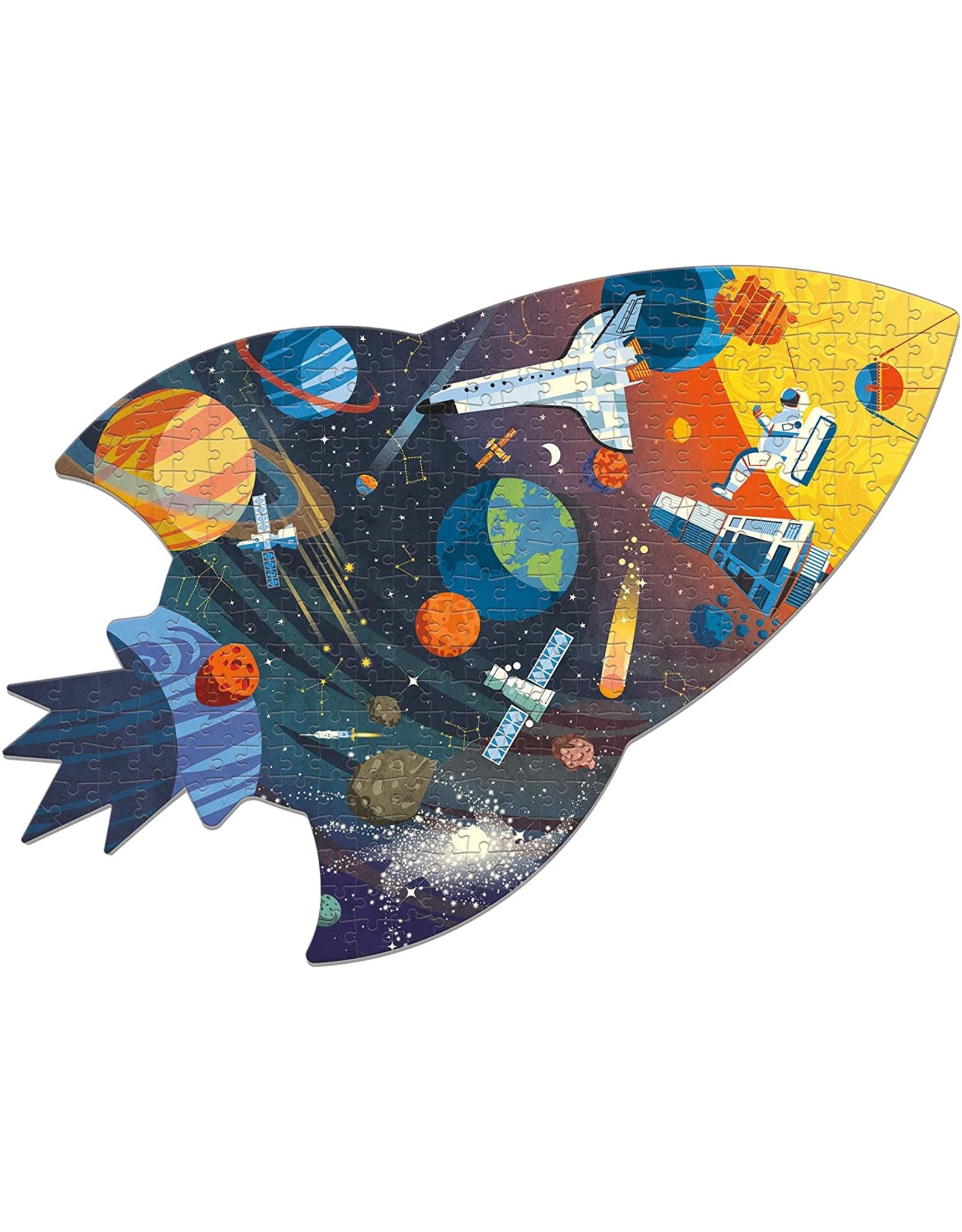 Mudpuppy Shaped Puzzle 300 st "Outer Space"