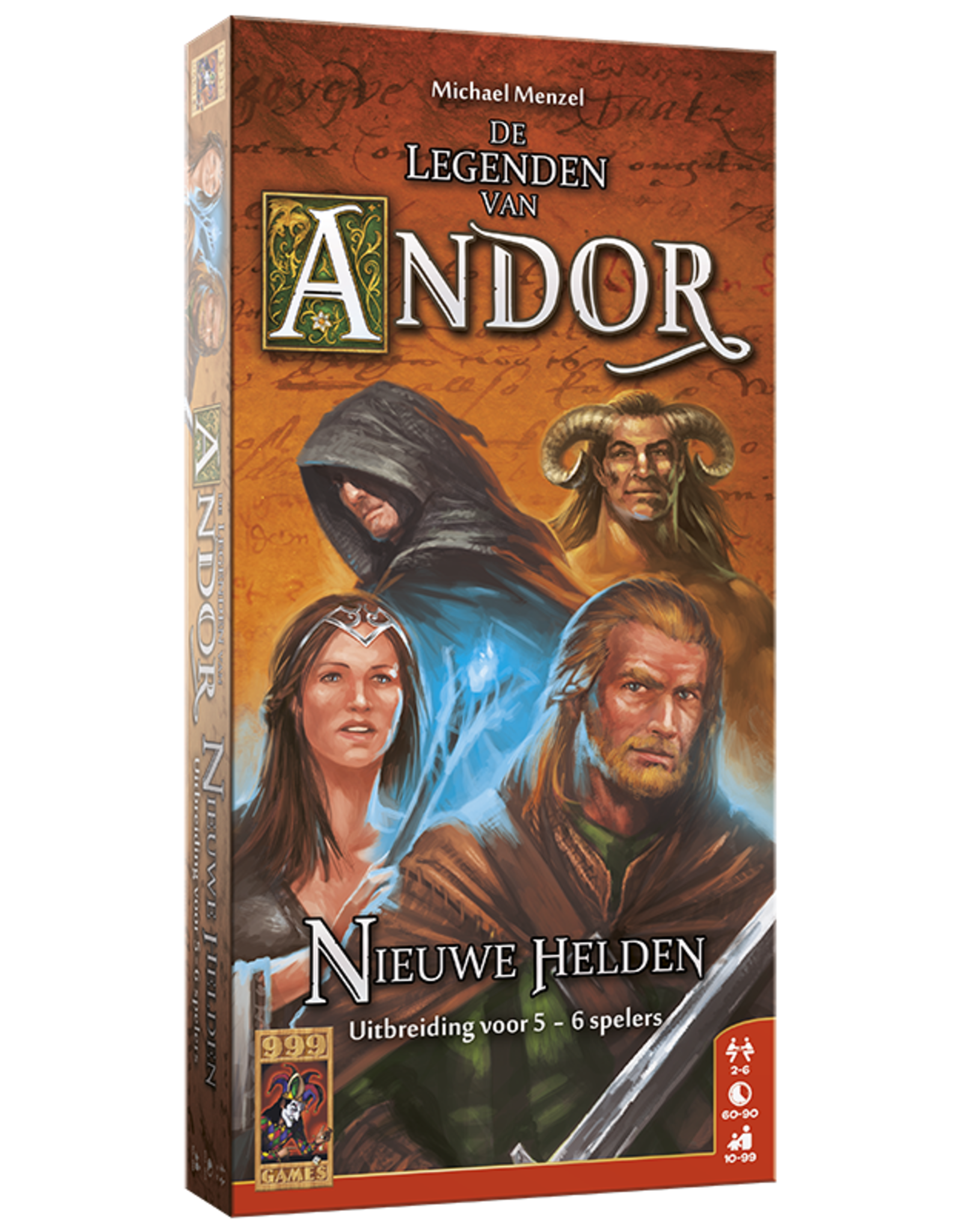 999 Games De Legenden van Andor: Nieuwe Helden 5/6
