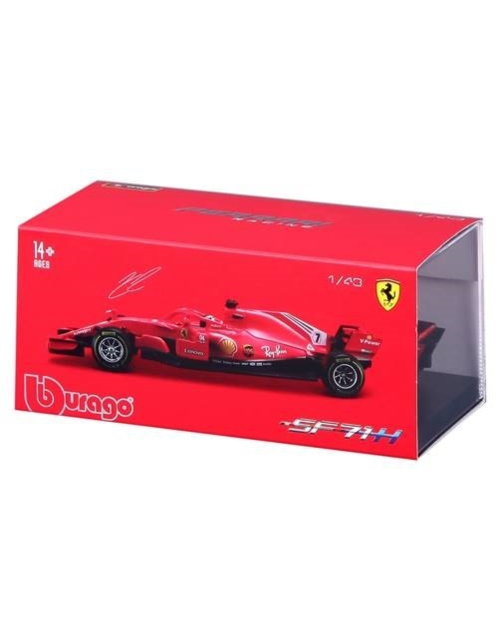 Burago 1:43 SF71H K. Raikkonen