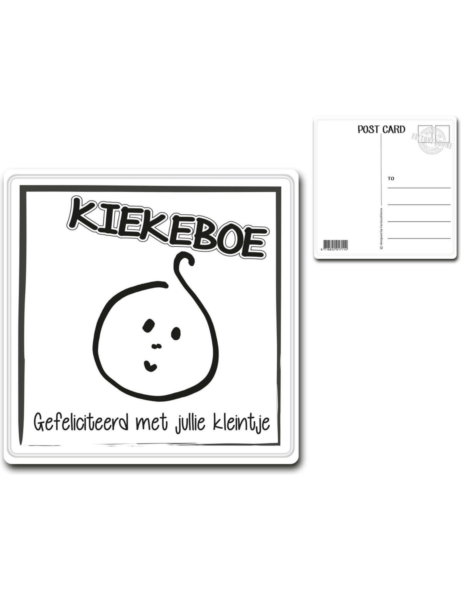 Postcard "KIEKEBOE"