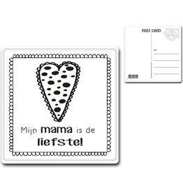 Postcard "Mijn Mama"