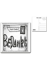 Postcard "Bedankt"