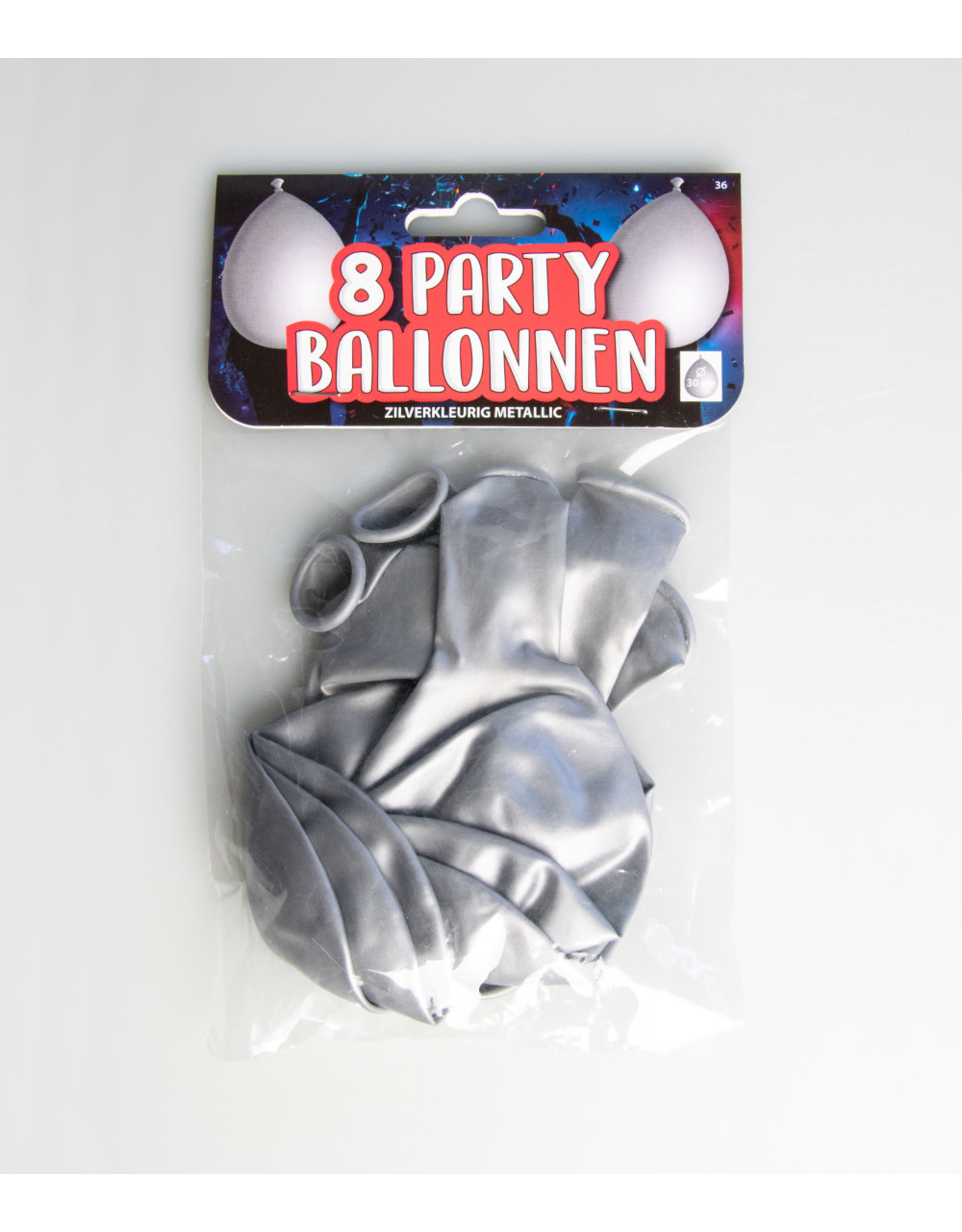 Party Ballonnen - Metallic Zilver