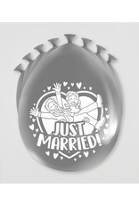 pd party Party Ballonnen - Just married (8 st)