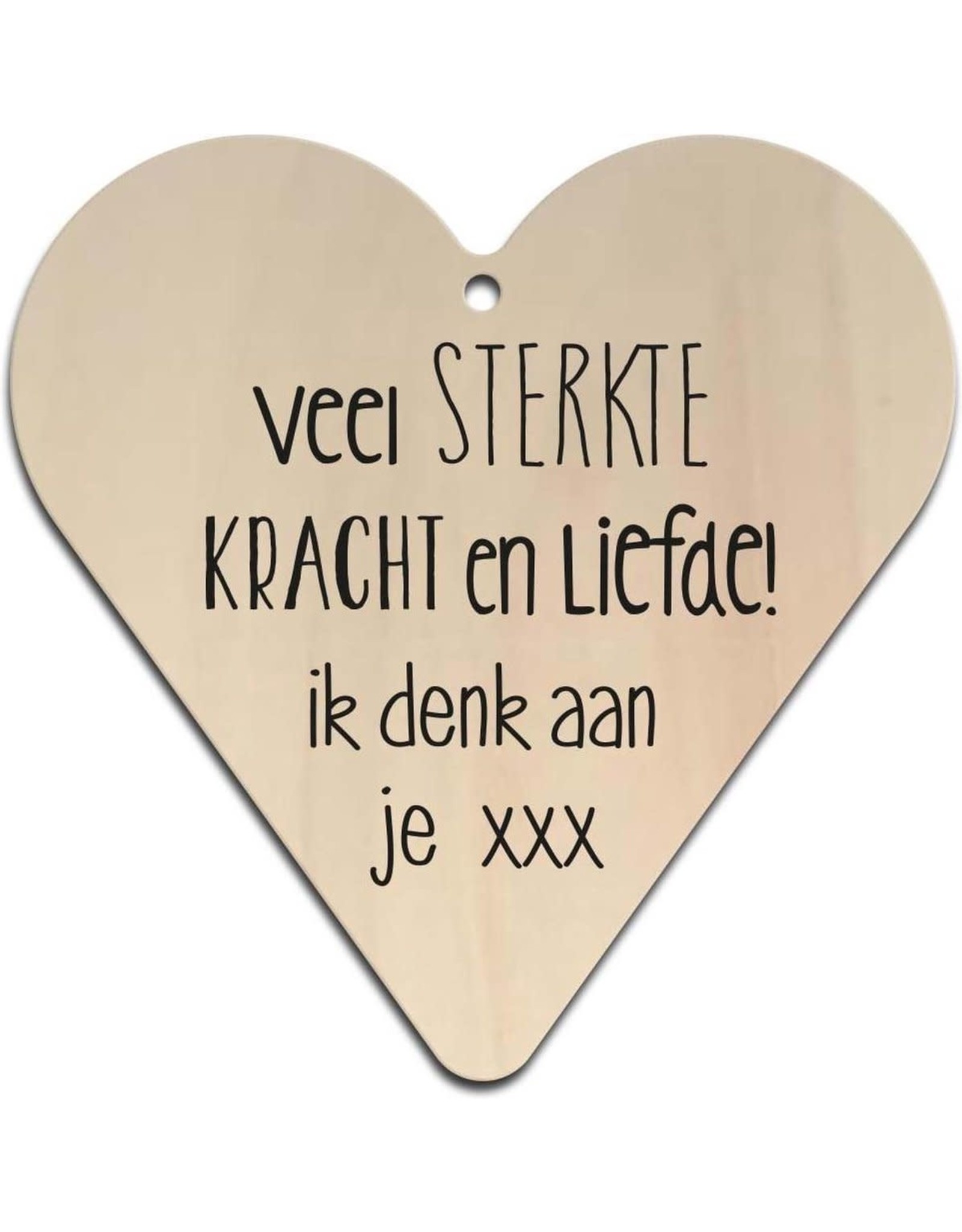 Hart "Ik denk aan je xxx"