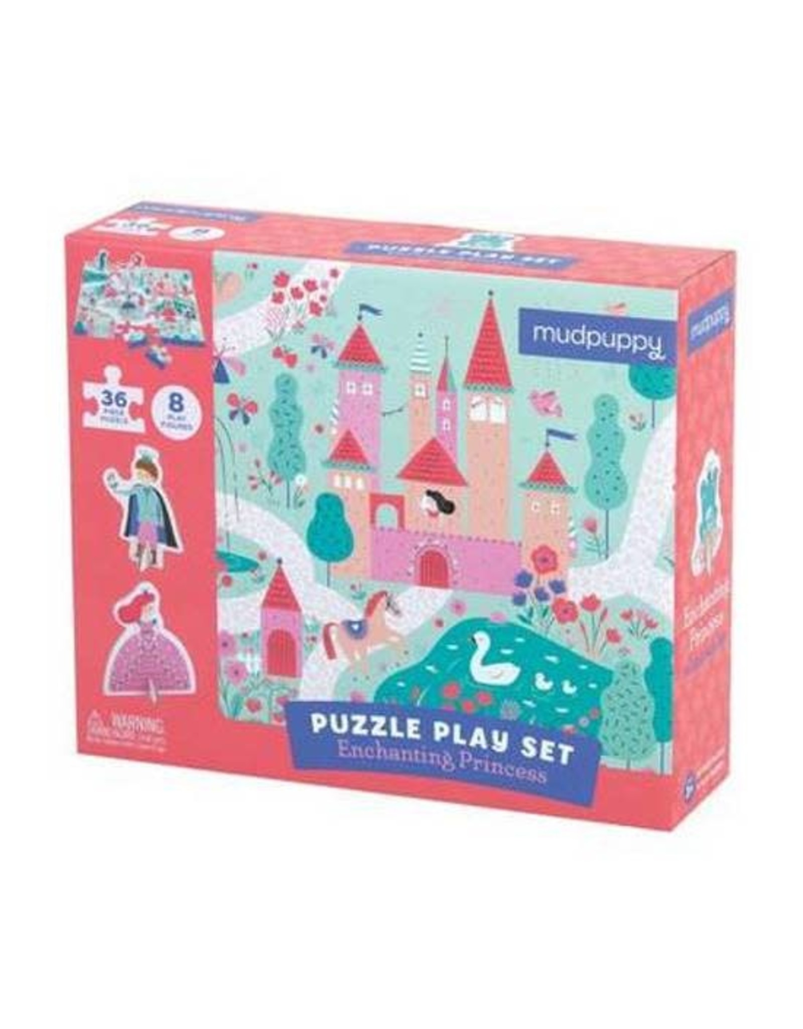 Mudpuppy Puzzle Play Set "Enchanting Princess"