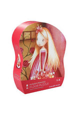 Crocodile Creek Vloerpuzzel "Flower Princess" (36pc) Crocodile Creek