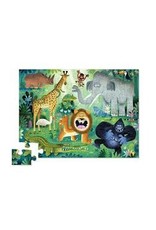 Crocodile Creek Vloerpuzzel "Very Wild Animals" (36pc) Crocodile Creek