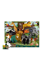 Crocodile Creek Vloerpuzzel "Jungle Friends" (36pc) Crocodile Creek