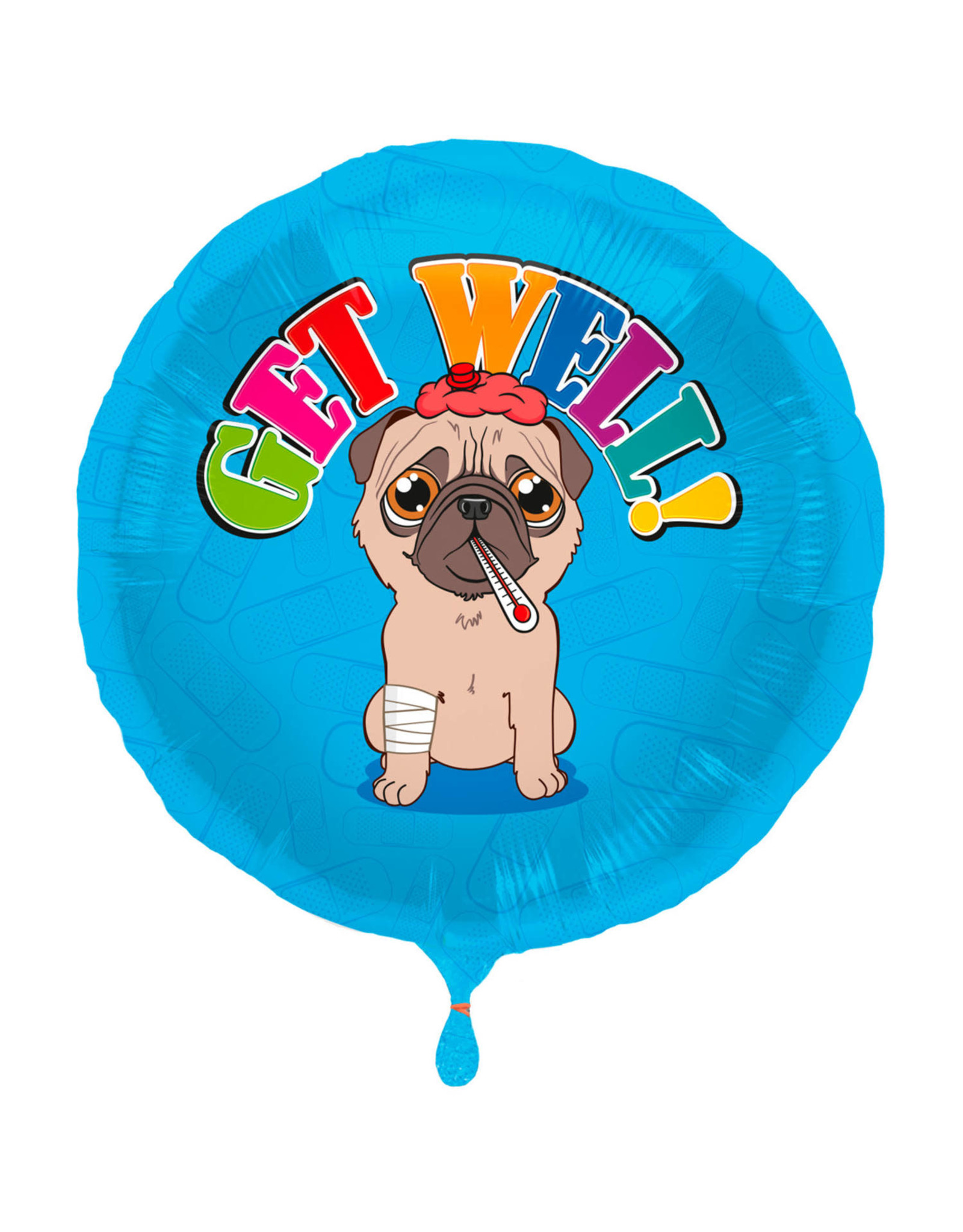 "Get Well!" Folie Ballon