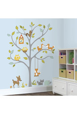 Muursticker "Woodland Tree"