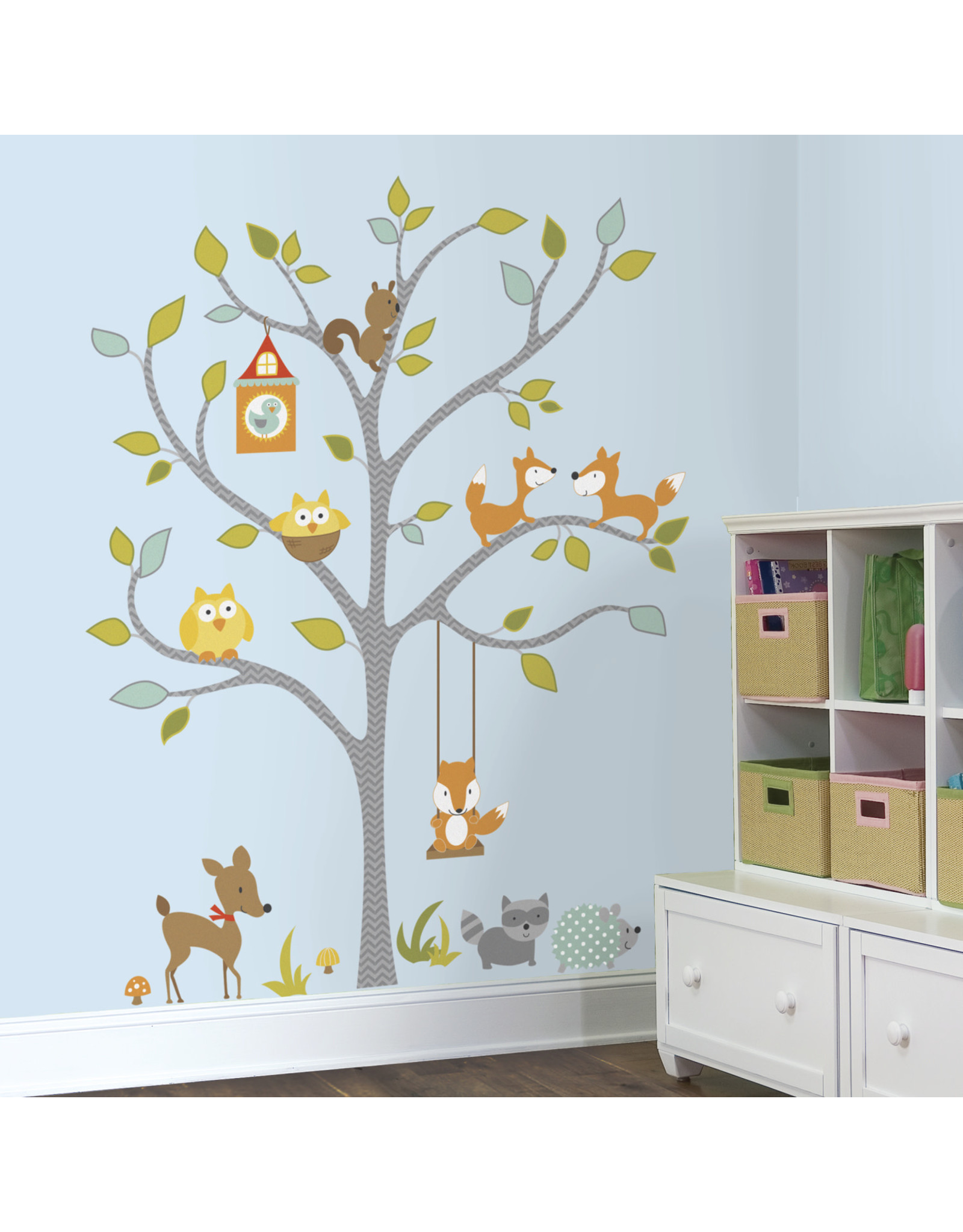 Muursticker "Woodland Tree"