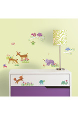 Muursticker "Woodland Baby Animals"