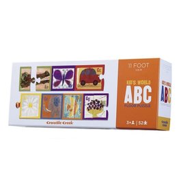 Crocodile Creek Lange Vloerpuzzel (52pc) "English ABC"