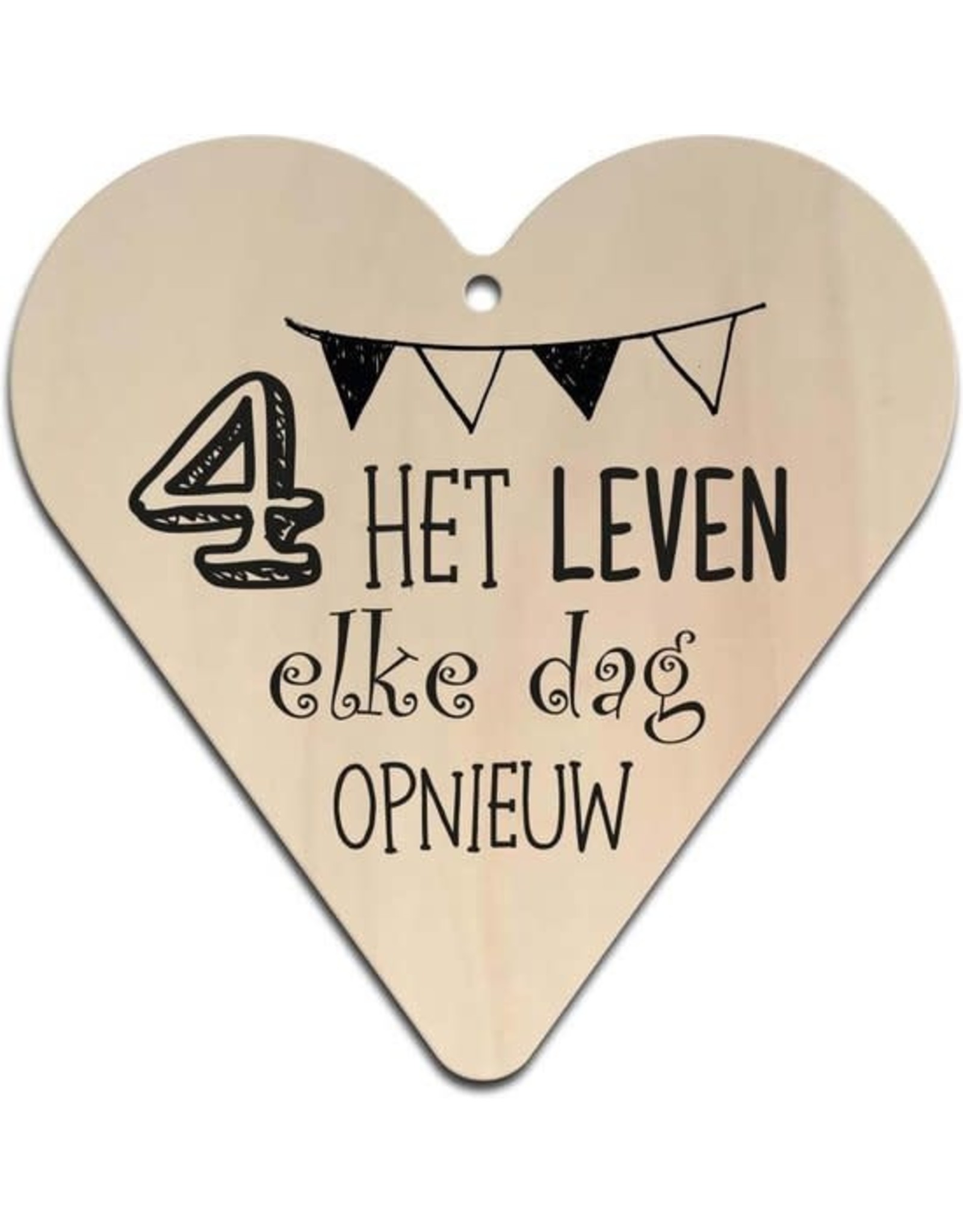 Hart "4 het leven elke dag opnieuw"