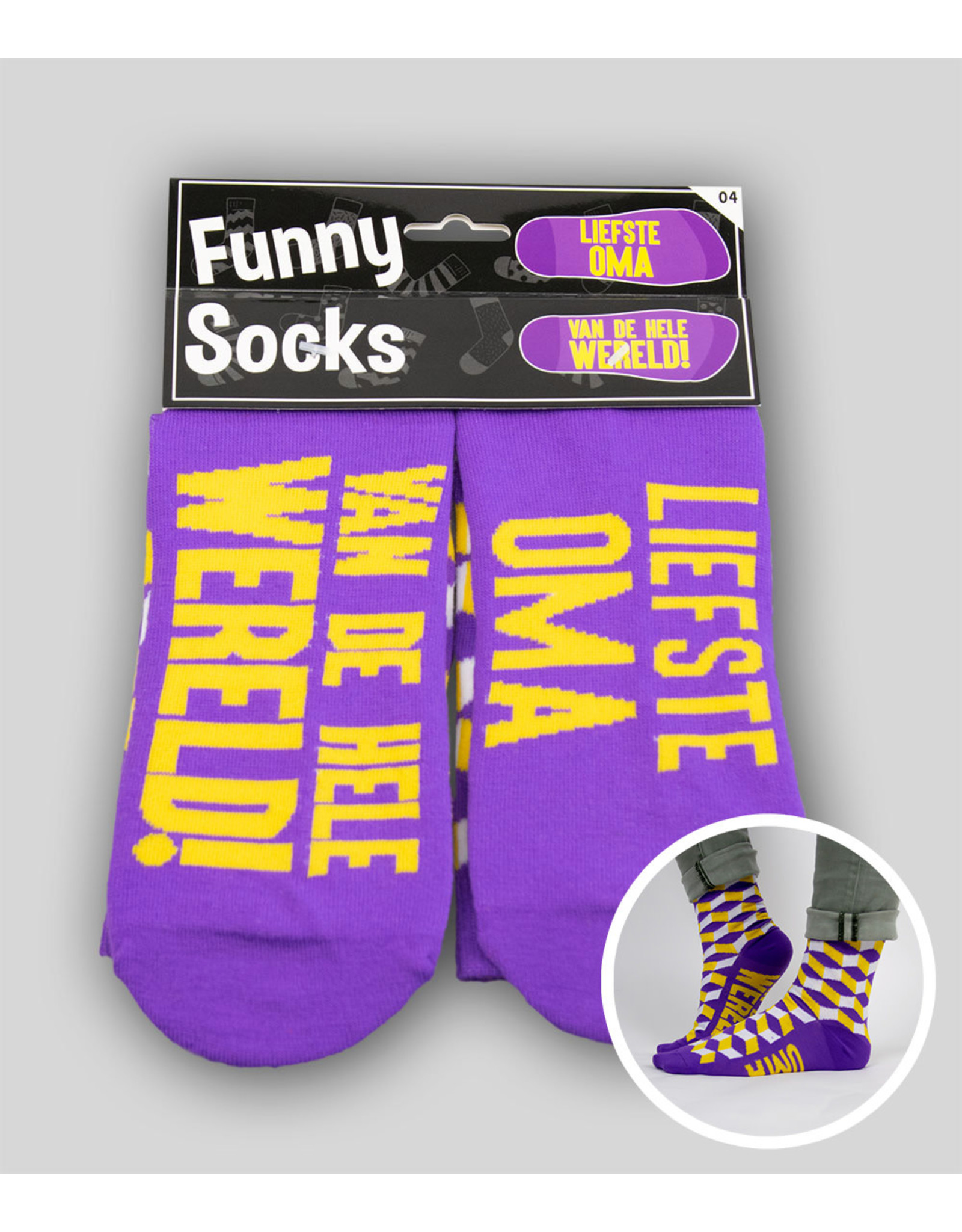 Funny Socks - Liefste Oma