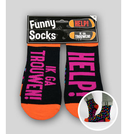 Funny Socks - Help! Ik ga trouwen!