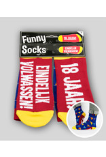 pd party Funny Socks - 18 Jaar