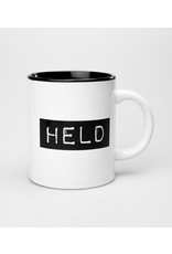 pd party Black & White Mug - Held