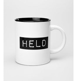 pd party Black & White Mug - Held