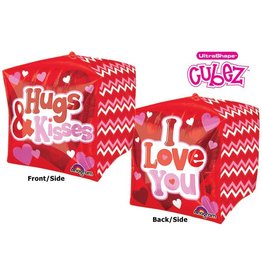 "I love you" Cubez Folie Ballon