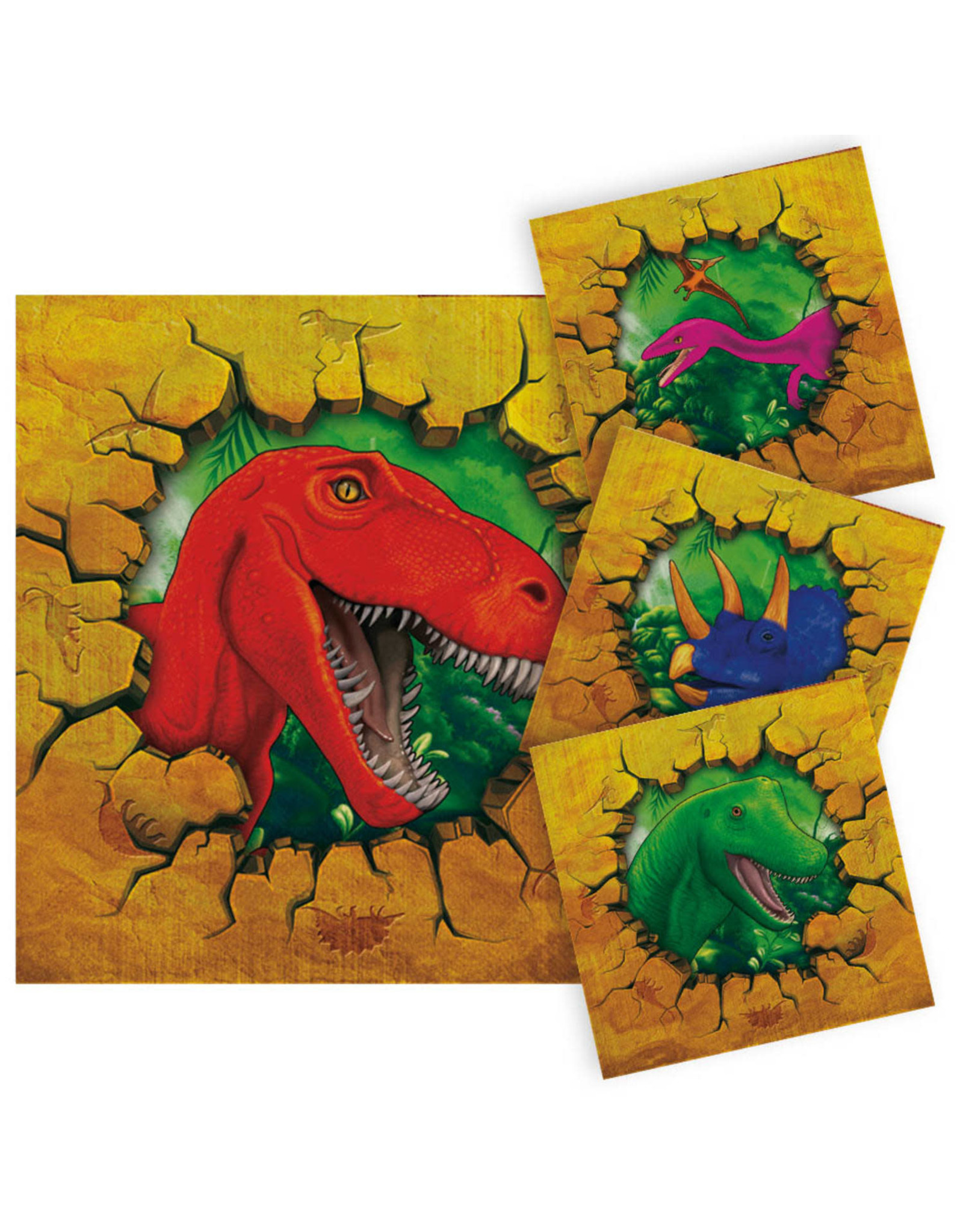 Dinosaurus Servetten