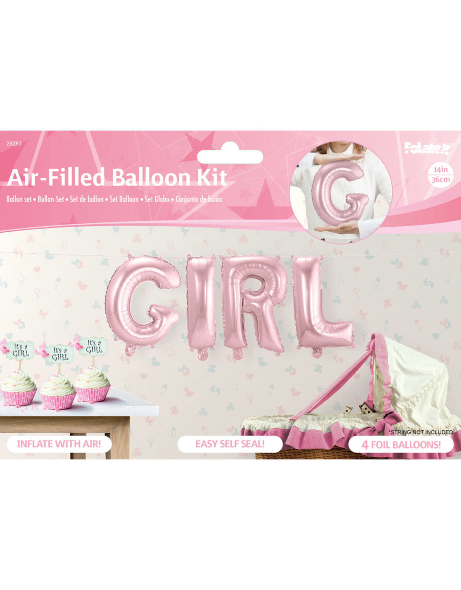 Balloon Kit Baby Girl