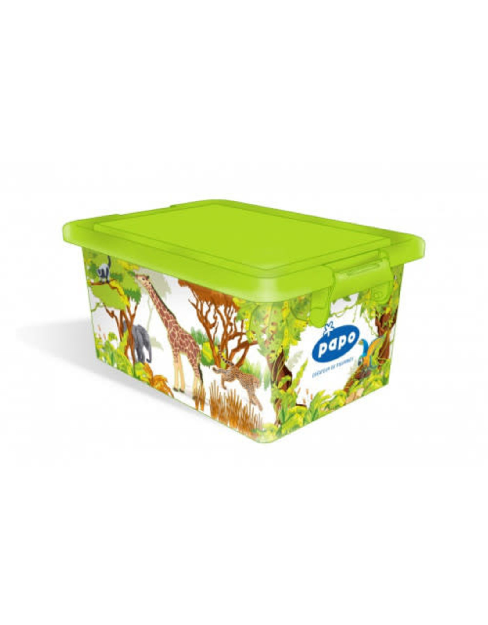 Papo Storage Box Wild Animal Kingdom