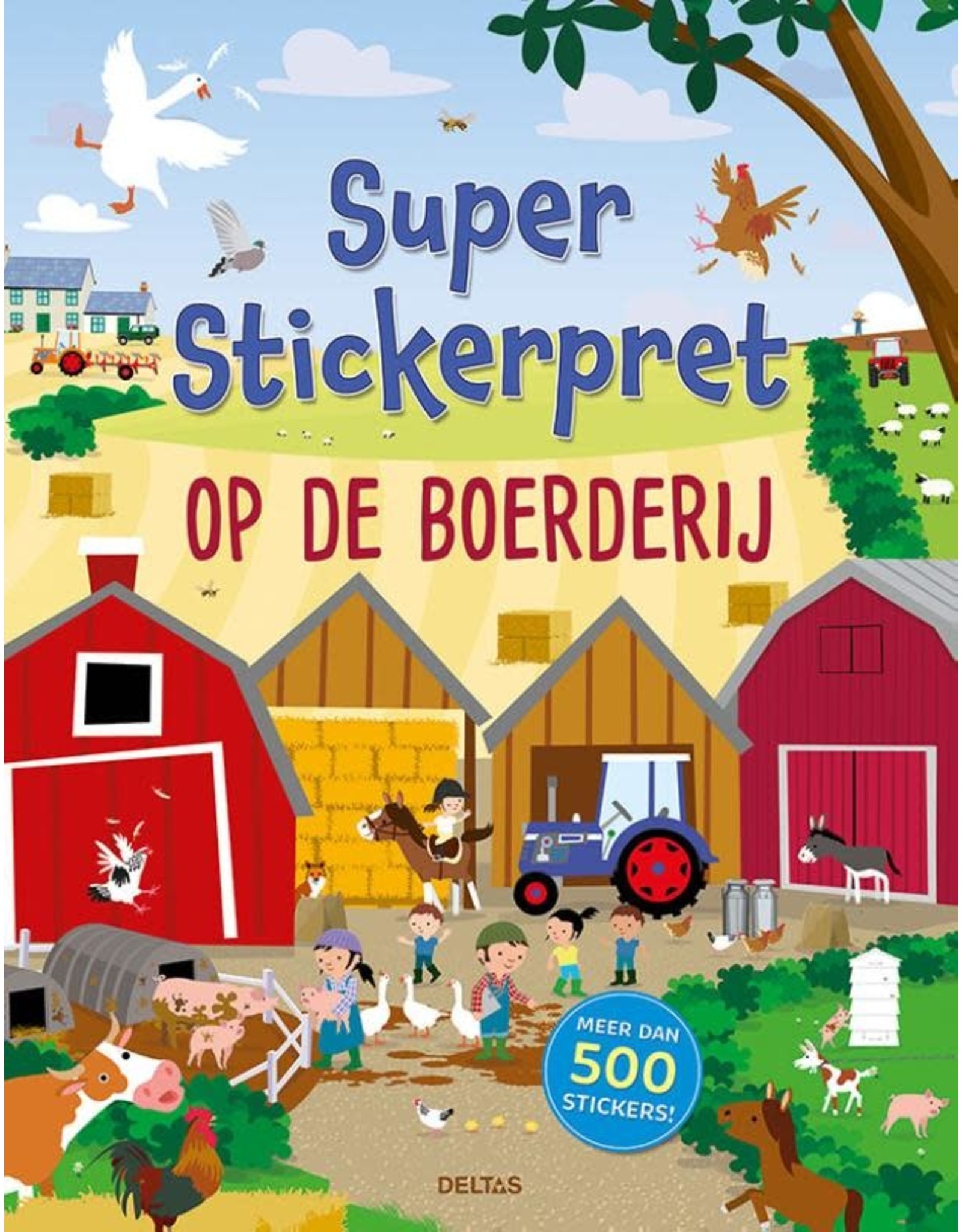 Deltas Super Stickerpret "Op de Boerderij"