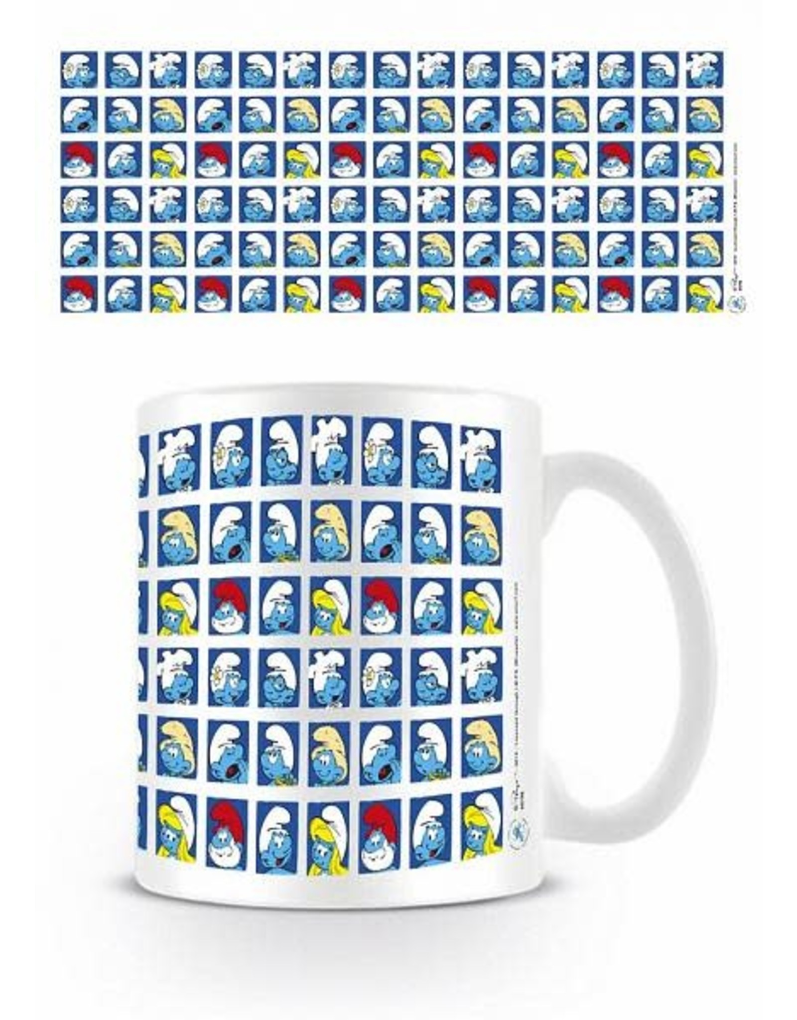 Smurfs Collage Mug