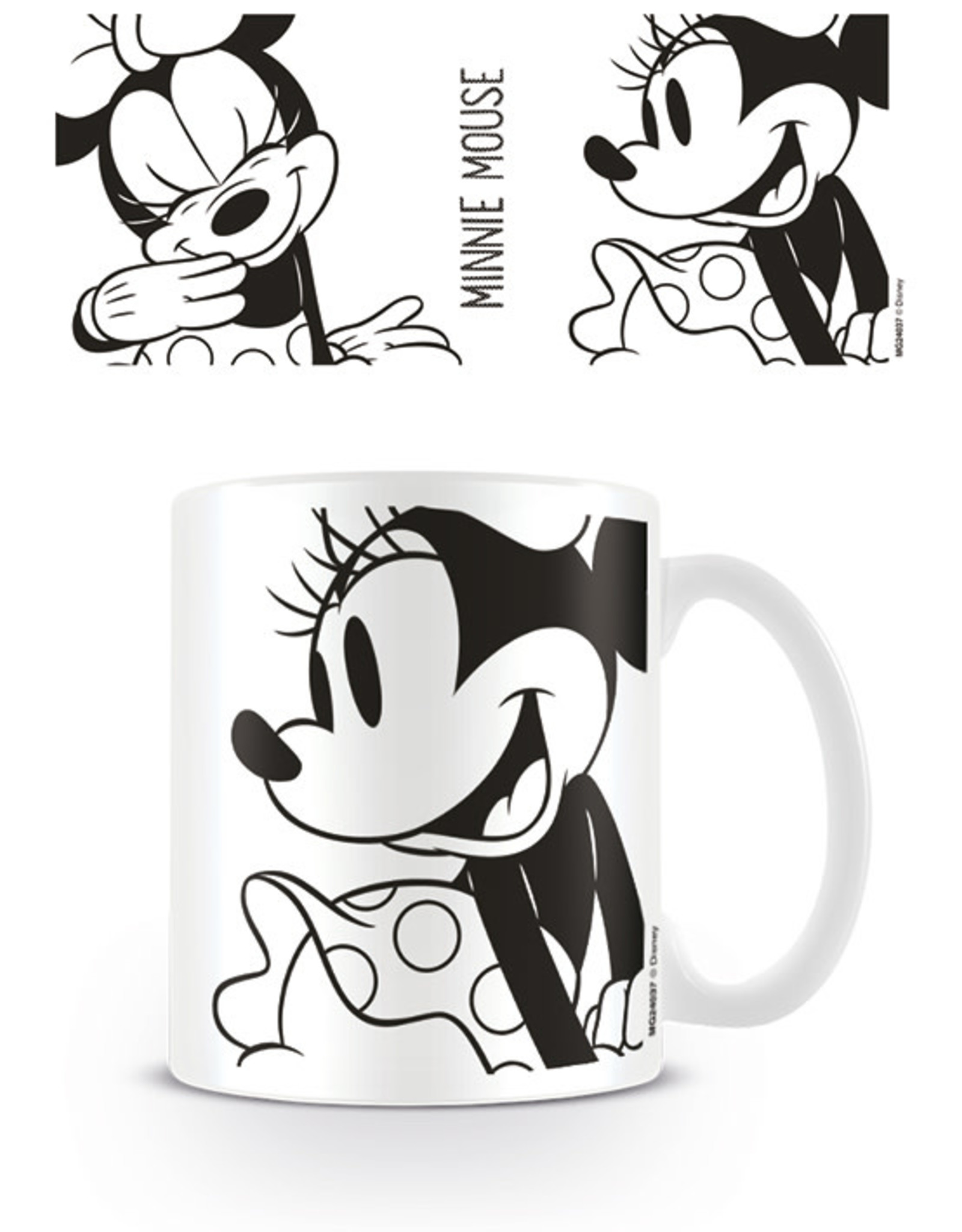 Disney "Minnie" Black & White Mug