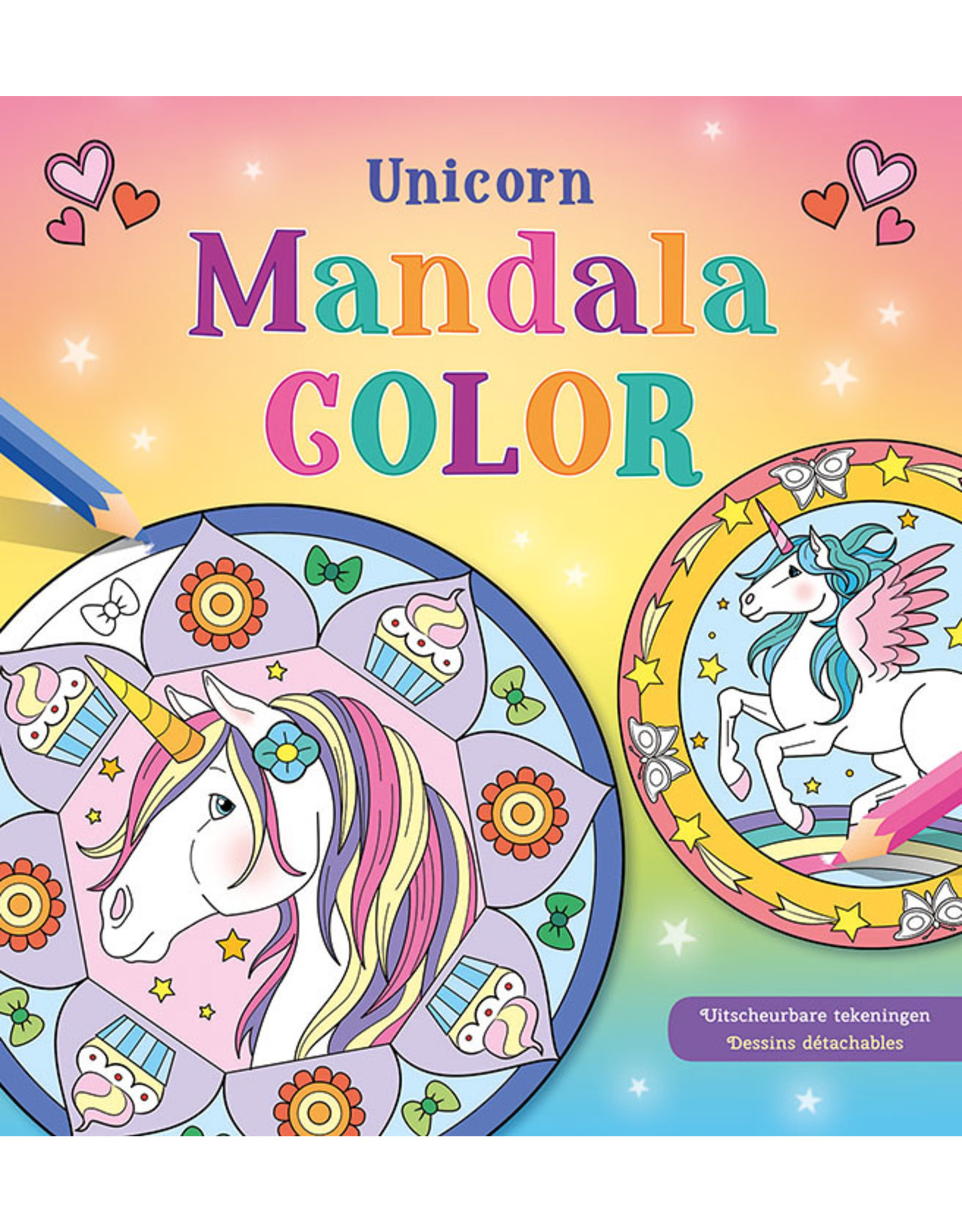 Deltas Mandala Color "Unicorn"