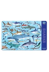 Crocodile Creek Placemat "36 Sharks"