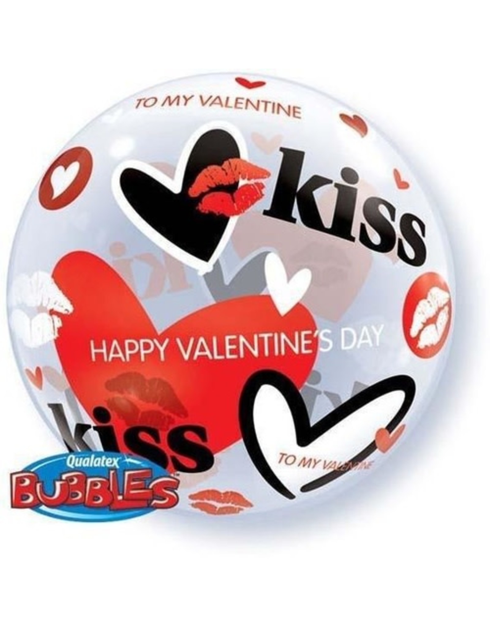 Qualatex "Happy Valentine's Day" Bubble Balloon