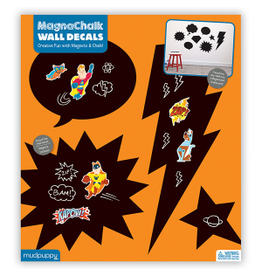 Mudpuppy MagnaChalk Wall Decals "Superhero"