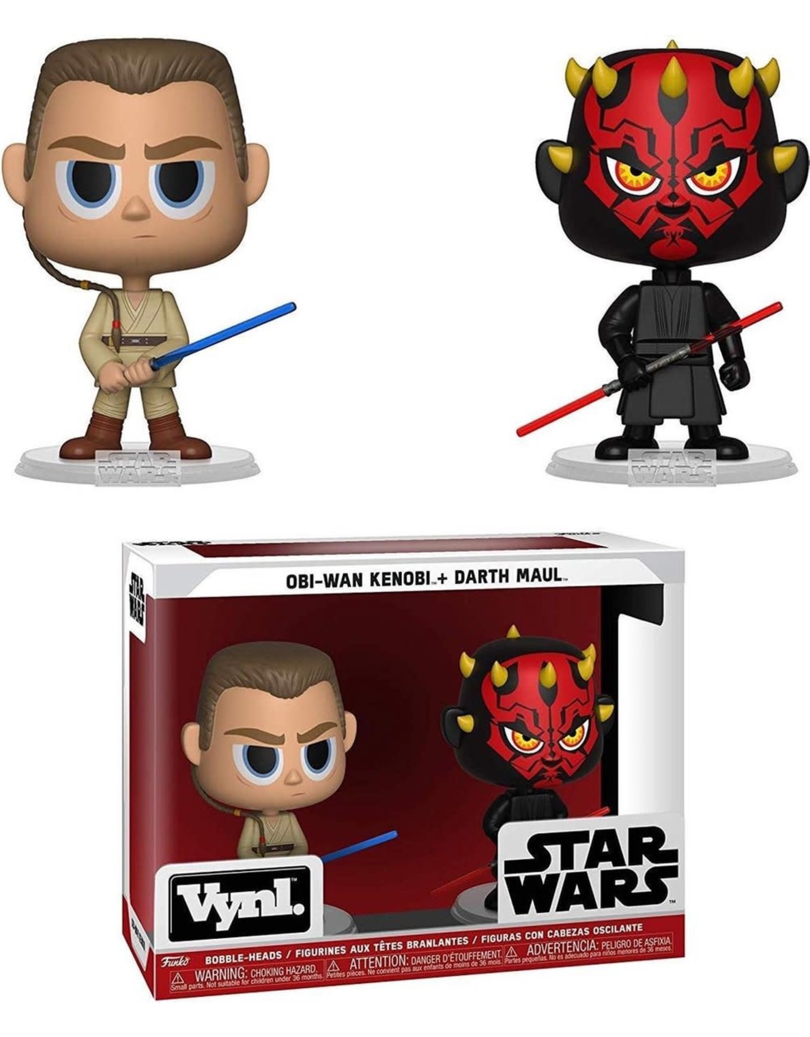 Funko Funko Vynl Star Wars - Obi-Wan + Darth Maul