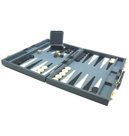 Backgammon 38 cm "Grijs"