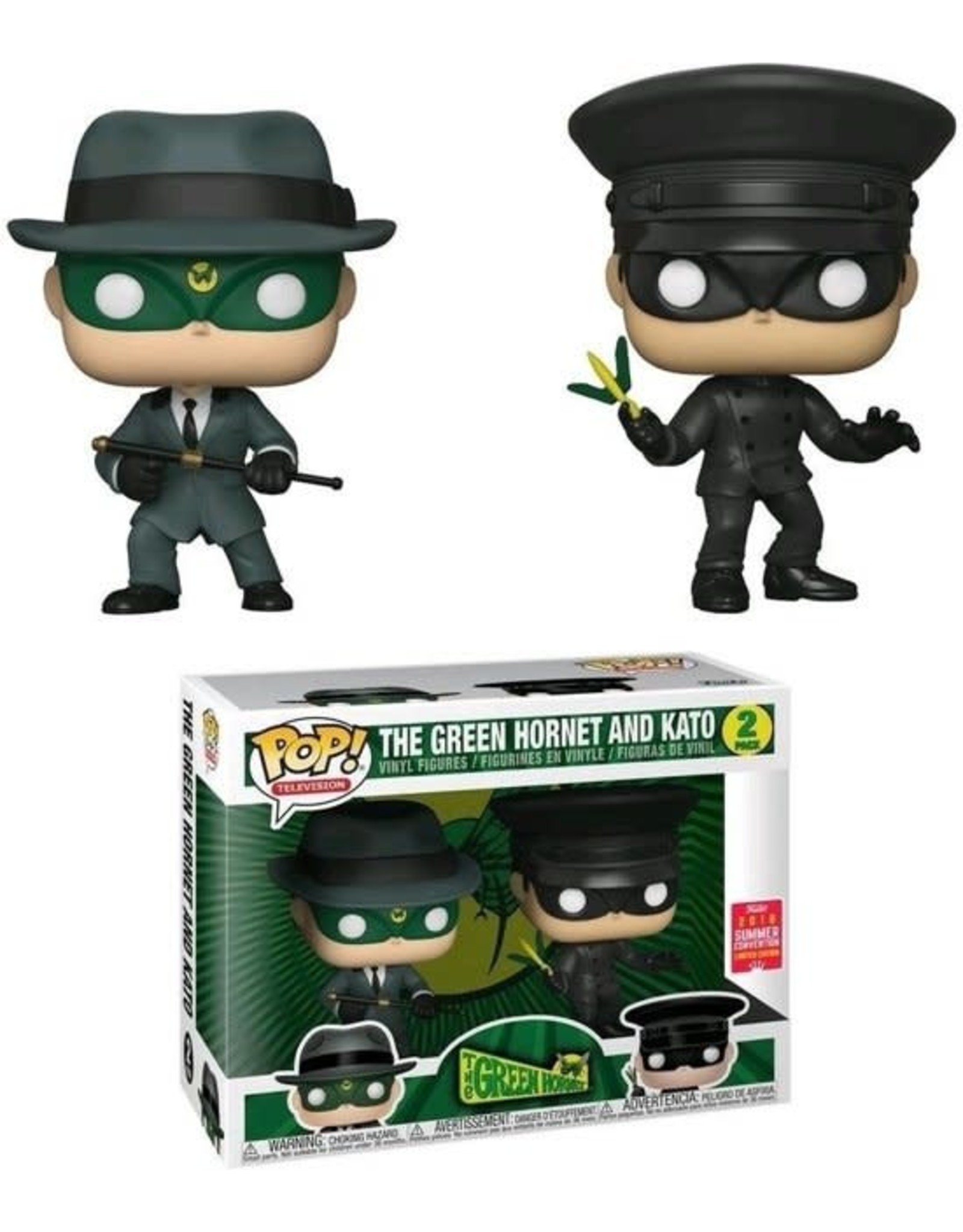 Funko Pop! Funko Pop! Television 2-pack The Green Hornet and Kato