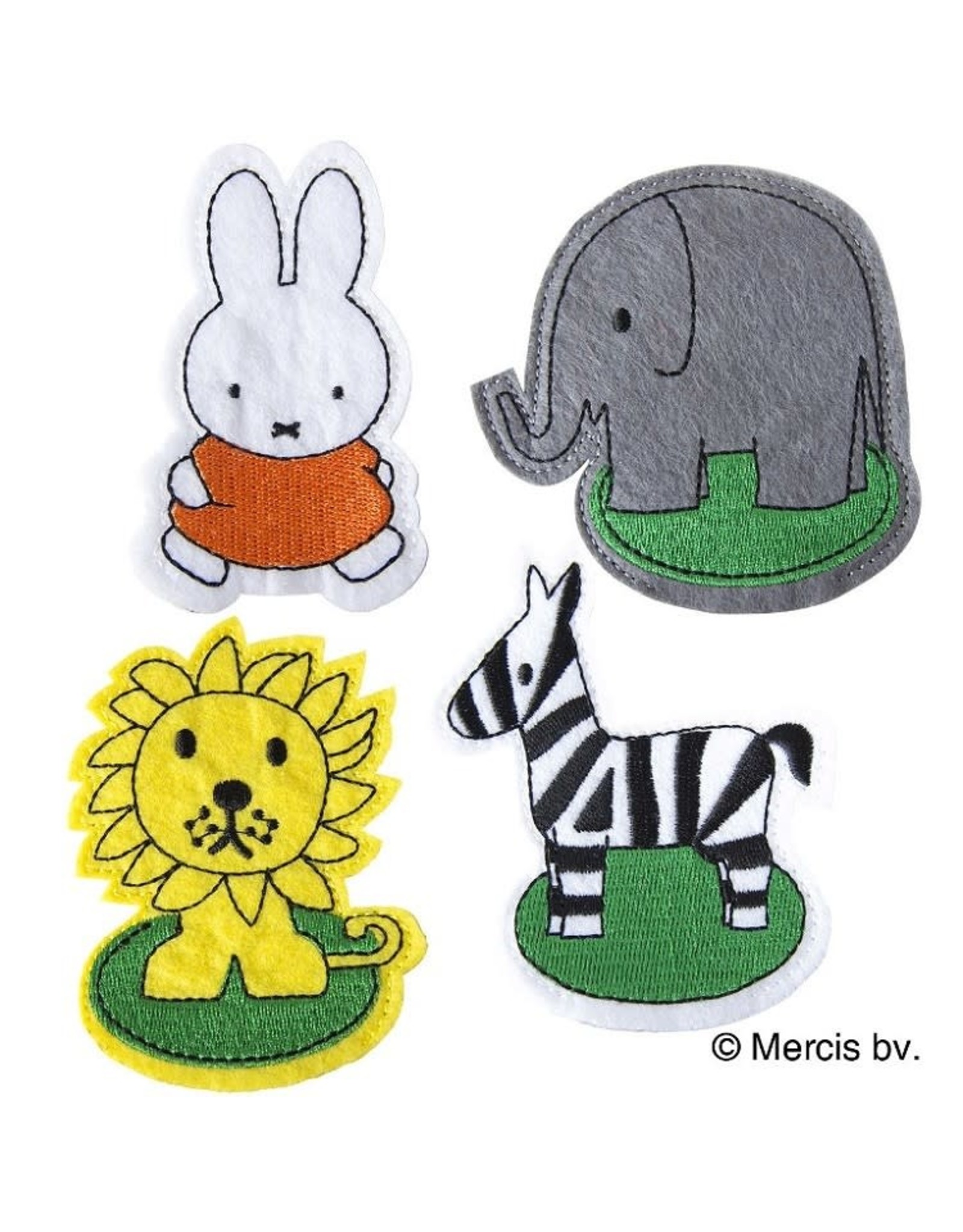 nijntje vilten vingerpopjes "Dierentuin"