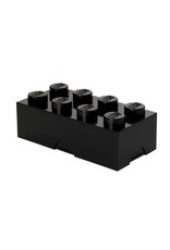 Lego Lunchbox Brick 8 Zwart