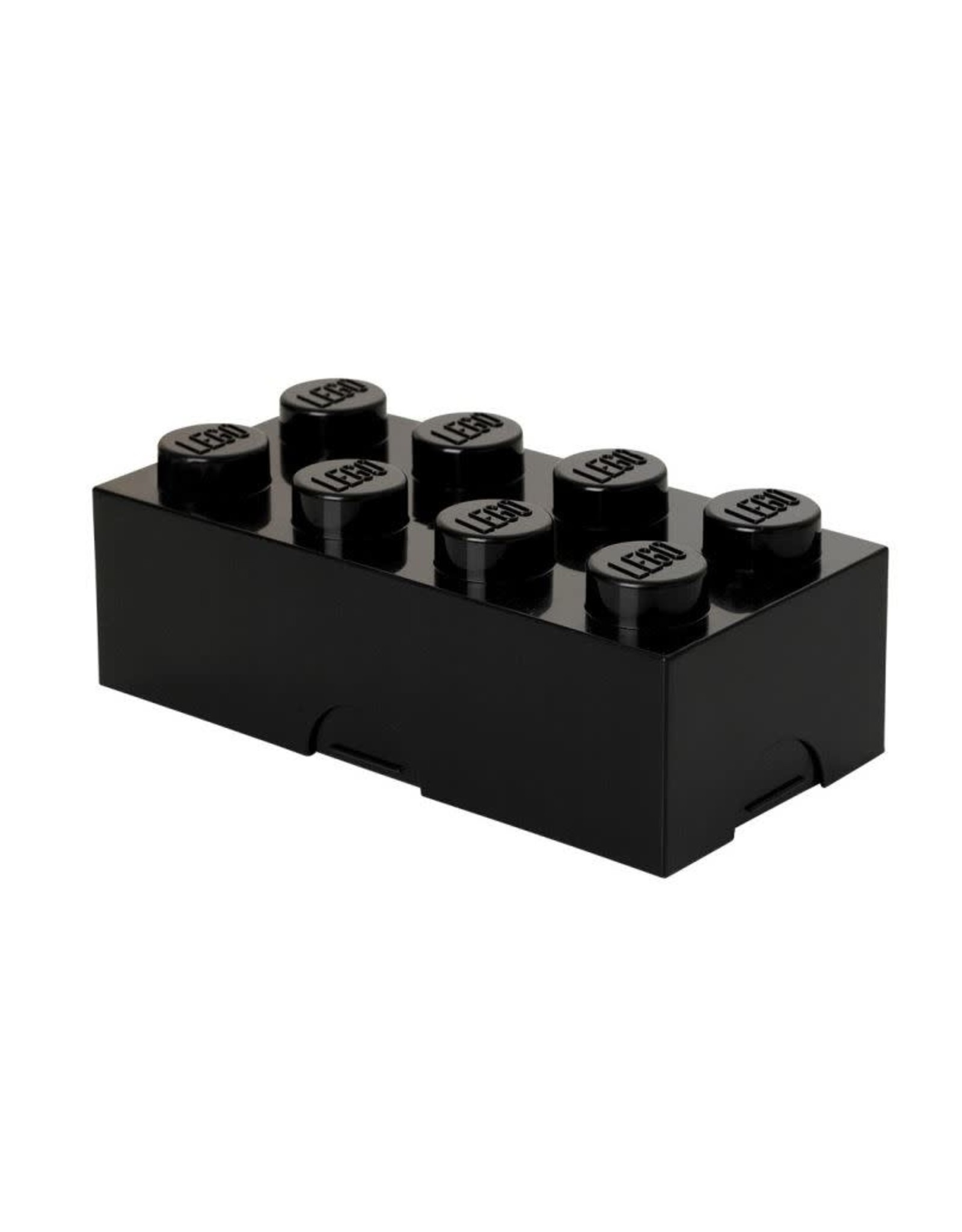 Lego Lunchbox Brick 8 Zwart