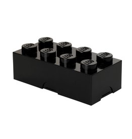 Lego Lunchbox Brick 8 Zwart