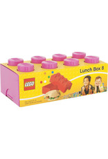 Lego Lunchbox Brick 8 Roze